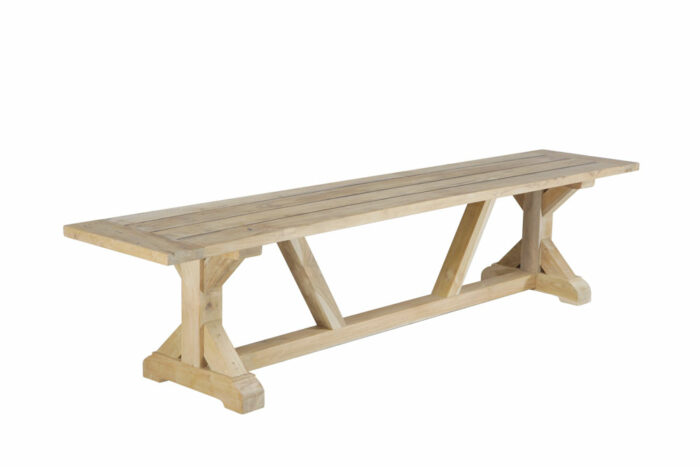 Reclaimed teak wood bench furniture