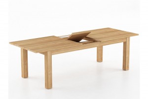 Reclaimed Teak Extanding Dining Table