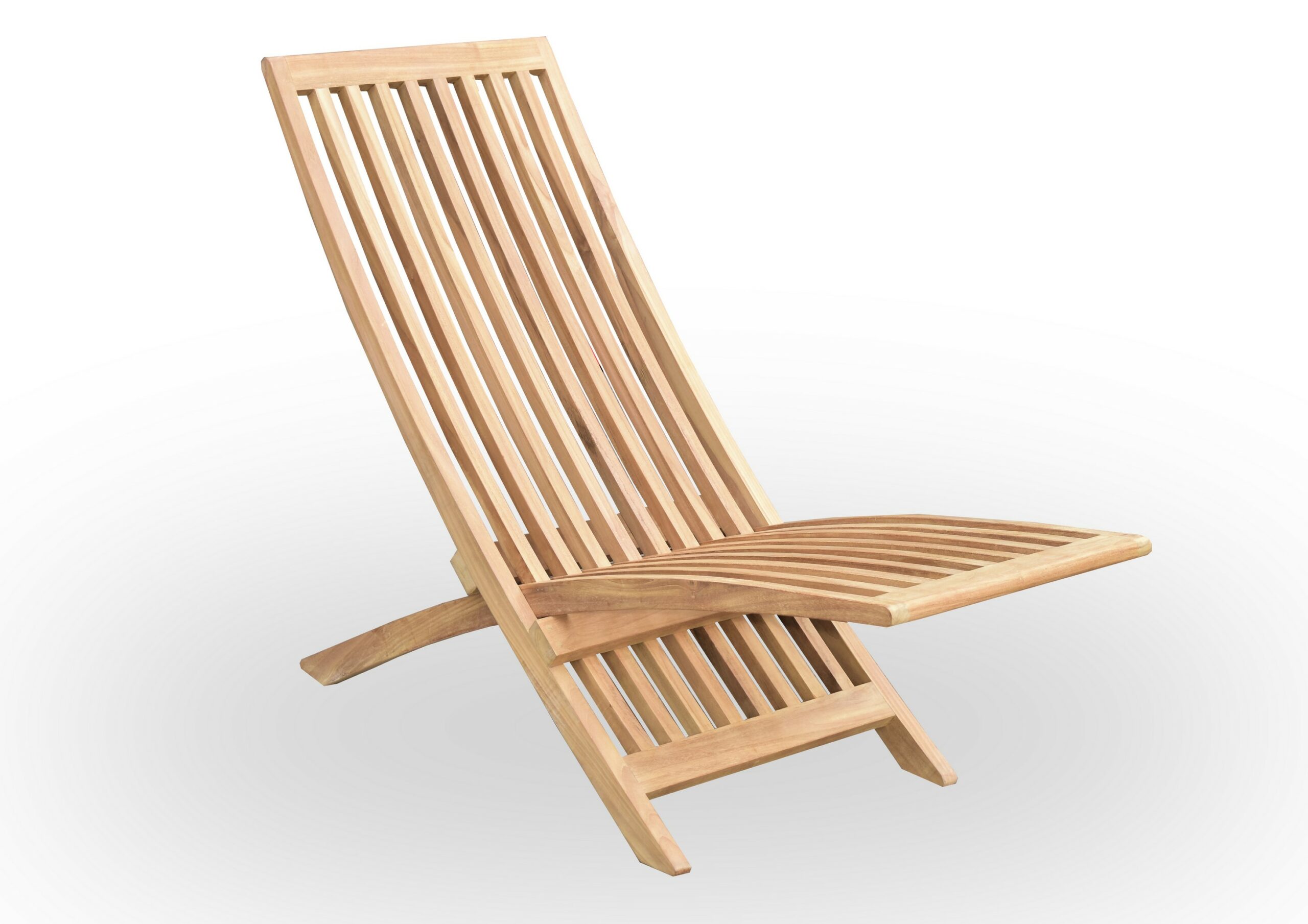 milano teak lounger