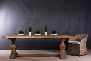 recycled teak furniture dining table