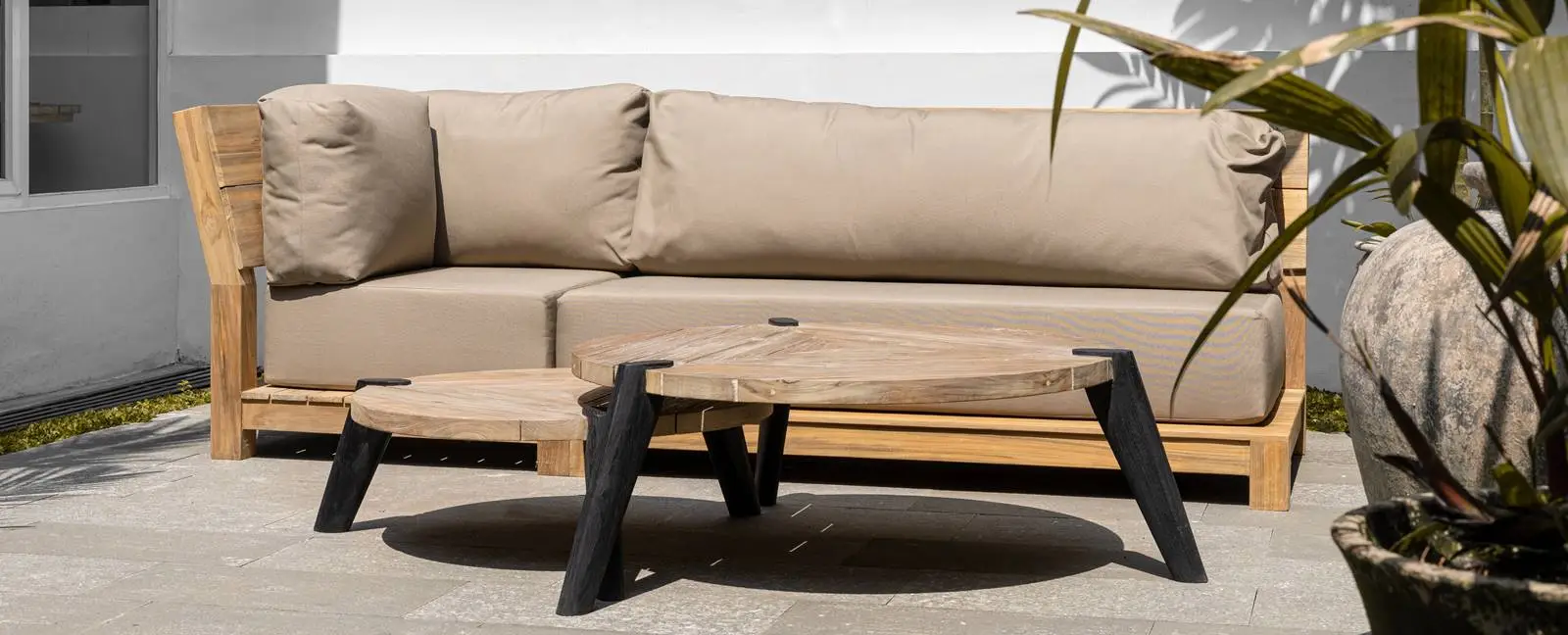 Wholesale teak outdoor couch