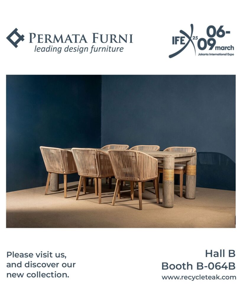 Reclaimed Teak Furniture Jakarta Expo
