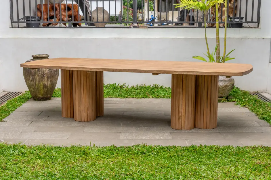 Custom wholesale teak furniture manufacturer Indonesia